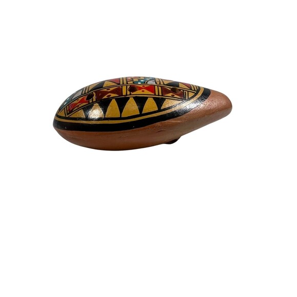 Peruvian Clay Whistle Hand Painted & Hand Made Peruvian Crafts & Jewelry - Picture 11 of 11